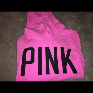 PINK Bright pink Hoodie